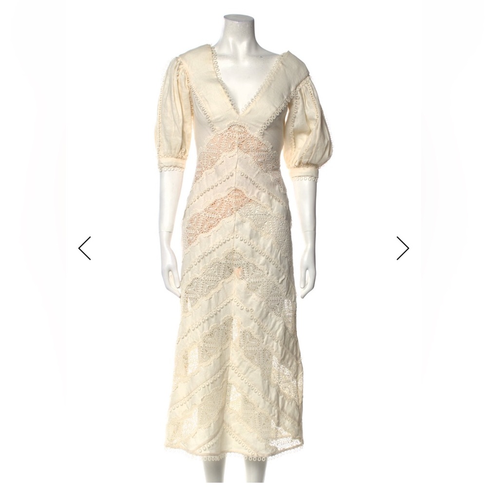 Description
• Zimmermann Linen Evening Gown
• Neutrals